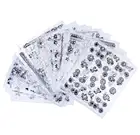 3D переводные наклейки для дизайна ногтей 19 дизайн ногтей на выбор 1 лот = 30 листов розовый цветок золотые кружевные наклейки маникюрные Советы украшения своими руками