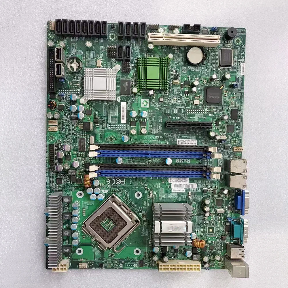 Серверная Материнская плата Supermicro SUPER-X7SB3 775 DDR3 полностью протестирована хорошее
