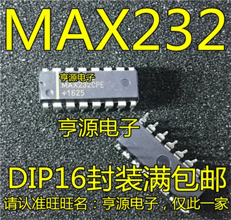 

MAX232 MAX232EPE MAX232CPE DIP16