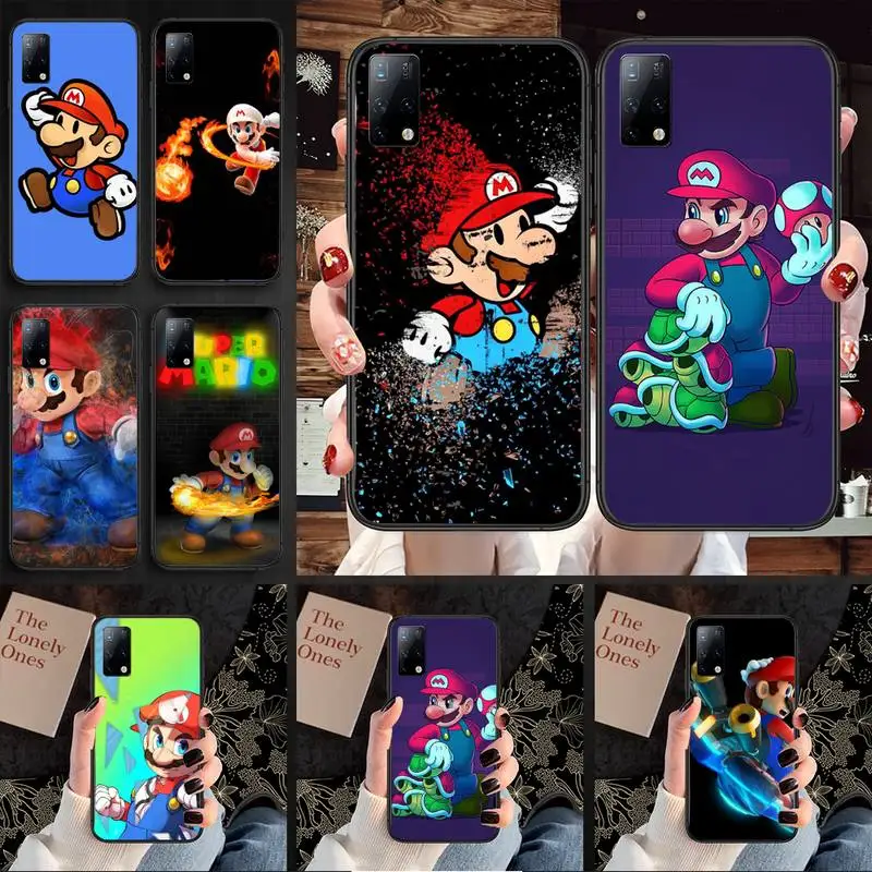 

Mario Game Phone Case for Samsung A6 A6S A530 A720 2018 A750 A8 A9 A10 A20 A30 A40 A50 A70 A10S A20S A51 A52 Plus 5G cover
