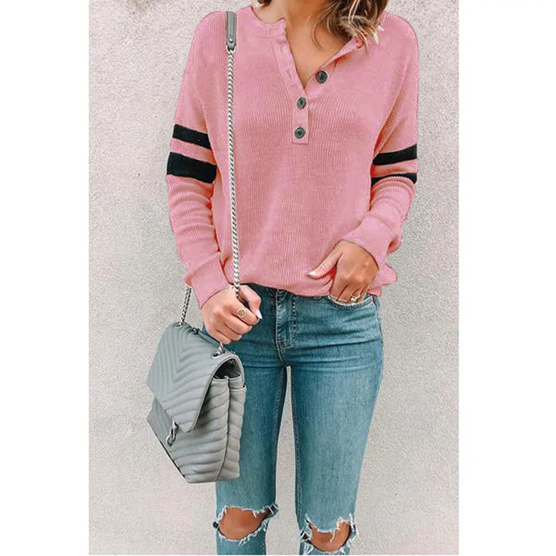 

Women's T-Shirts Polyester Round Neck Long Sleeve Top Fashion Tshirt Female Clothing Tee White Woman T Shirts