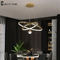 led pendant light 2circles modern pendant lamp hanging lamp for kitchen chandelier living room bedroom dining room led lustres
