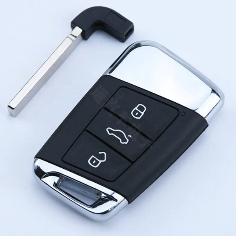 

DAKATU 3 Button Smart Remote Car Key Shell Case Fob For Volkswagen VW Magotan B8 Superb Skoda A7 Passat Variant 2015-2019