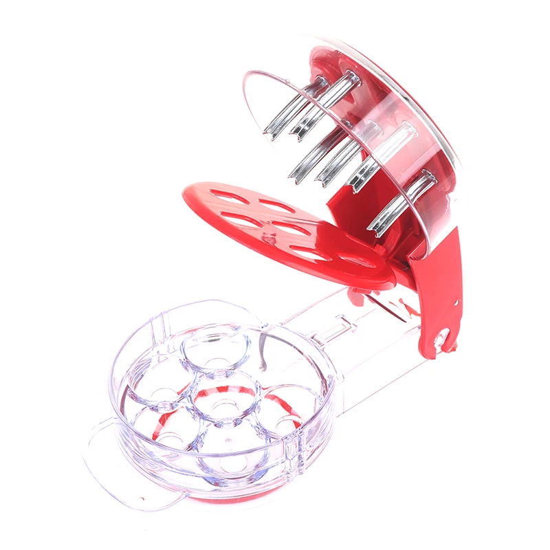 Косточка Для вишни с 6 отверстиями и контейнером кухонные приспособления