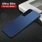 Матовый тонкий жесткий чехол для Samsung galaxy S21 Plus S21 Ultra 5G, чехол для телефона, Ультратонкий Пластиковый защитный чехол для S20 Ultra