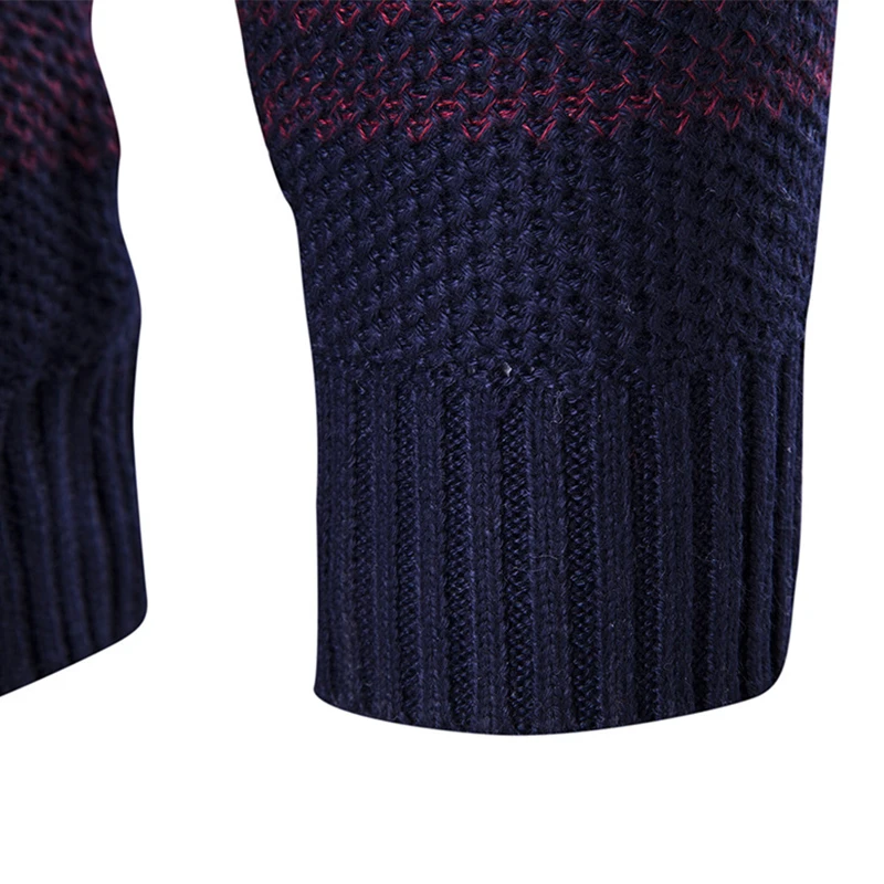 Брендовый Повседневный свитер FJUN Осенние Пуловеры в полоску с круглым вырезом