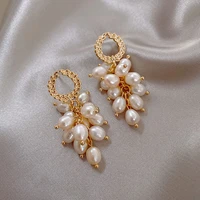 explosive pearl earrings classic pearl earrings for woman korean fashion jewelry luxury party girl unusual earrings elegant lady