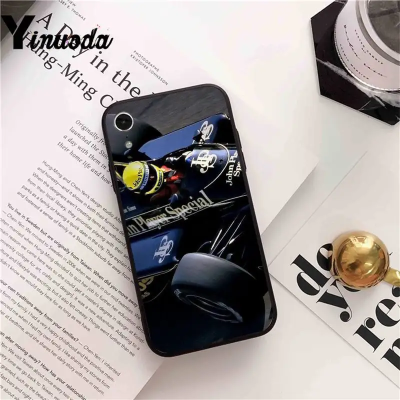 

Yinuoda capa Ayrton Senna cool fundas Phone Case cover For iPhone X 8 7 6 6S Plus XS MAX 5 5S SE XR 11 12 Pro max soft coque