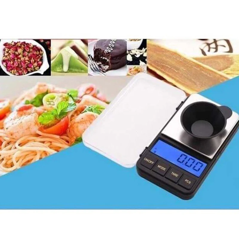 

500/0.001g Digital Scale Portable Mini Scale Precise Graduation Professional