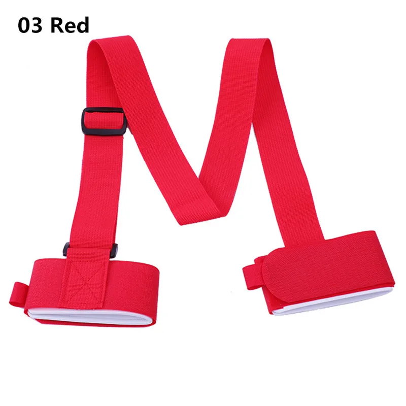 

3 Colors Hand-held Nylon Skiing Strap Adjustable Snowboard Ski Shoulder Strap Skiing Handle Strap Bags Skiing Accessories