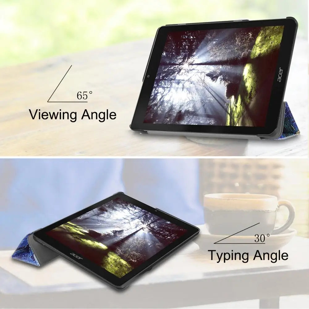 Чехол подставка из искусственной кожи для acer сумка Chromebook 10 дюймов Funda Tablet Shell Sleep