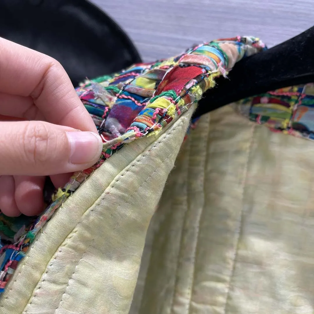 

High Street Plaid Tweed Jacket for Women Spring Fall 2020 High-end Brand Sequins Pockets Vintage Coat Top Quality Blended Jacket