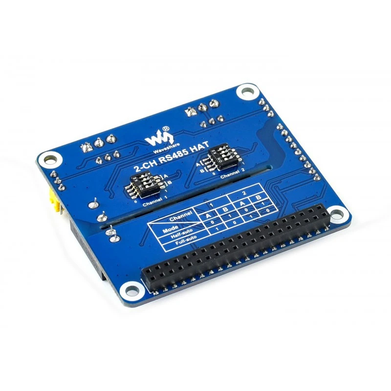 Waveshare 2-изолированный канал RS485 расширения шляпа для Raspberry Pi SC16IS752 SP3485 студийной