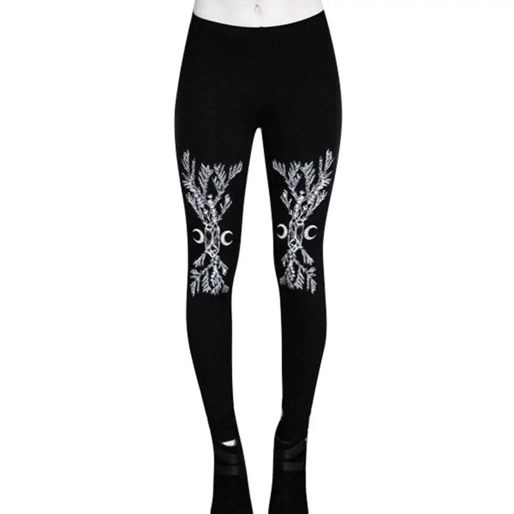 Фитнес Спортивные Леггинсы для женщин из сетчатого материала с принтом высокой