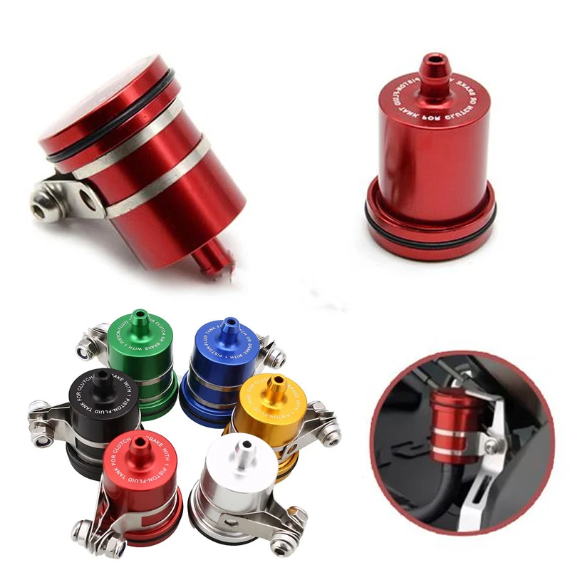 

Motorcycle CNC Brake Clutch Master Cylinder Fluid Tank Oil Cup For Honda