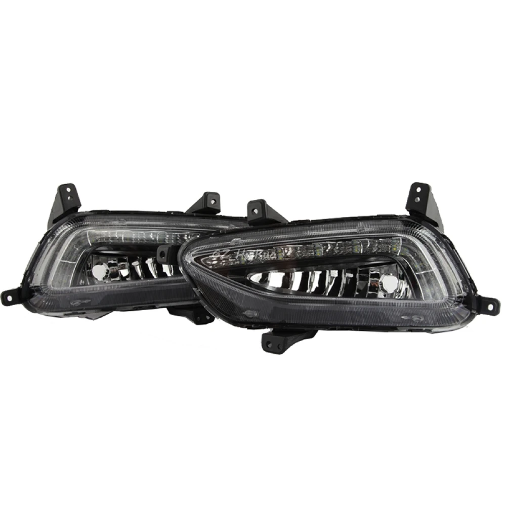 Автомобильный Стайлинг 2 шт. белые дневные ходовые огни светильник DRL