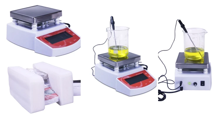 

Nade MS400 Hot Plate Magnetic Stirrer 0~1250rpm 0-400C hotplate magnetic stirrer
