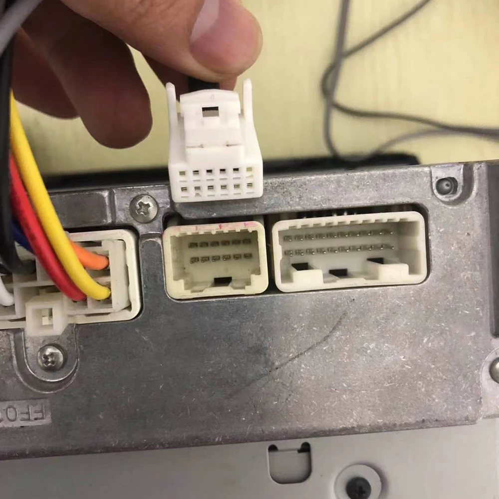 Автомобильный адаптер CD MP3 аудио интерфейс AUX USB SD 2x6P подключение CD-чейнджер для