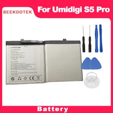 BEEKOOTEK For Umidigi S5 Pro Battery 4680mAh Replacement Parts Accessories Accumulators For Umidigi S5 Pro Mobile Phone Batteria