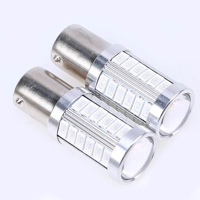 Posbay 6000K T20/T25/9005/9006/1156/1157/H4/H7/H10/H11 противотуманный светильник 33SMD 5730 головной