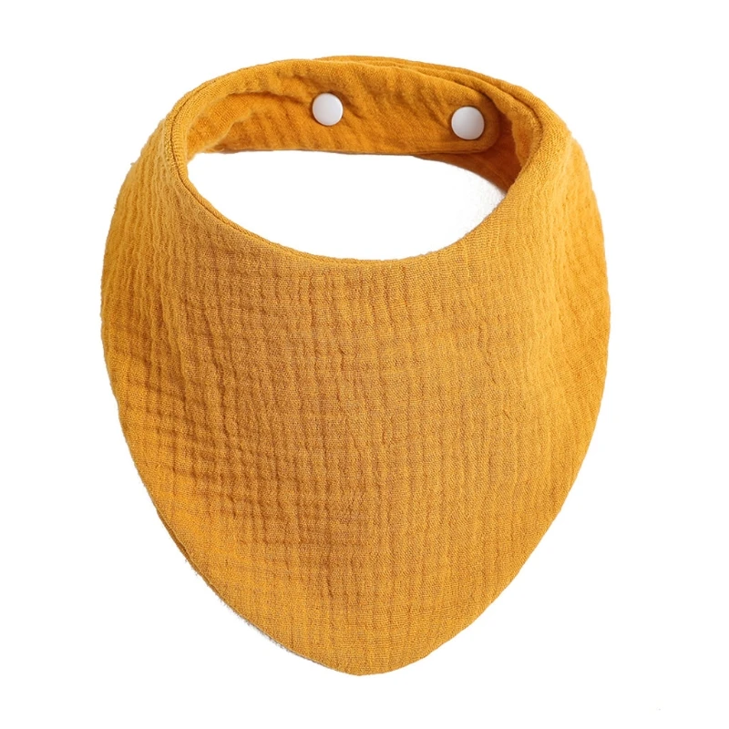 

Baby Bib Triangle Scarf Comfortable Drooling Towel Absorbent Cloth Infant Bibs T8ND