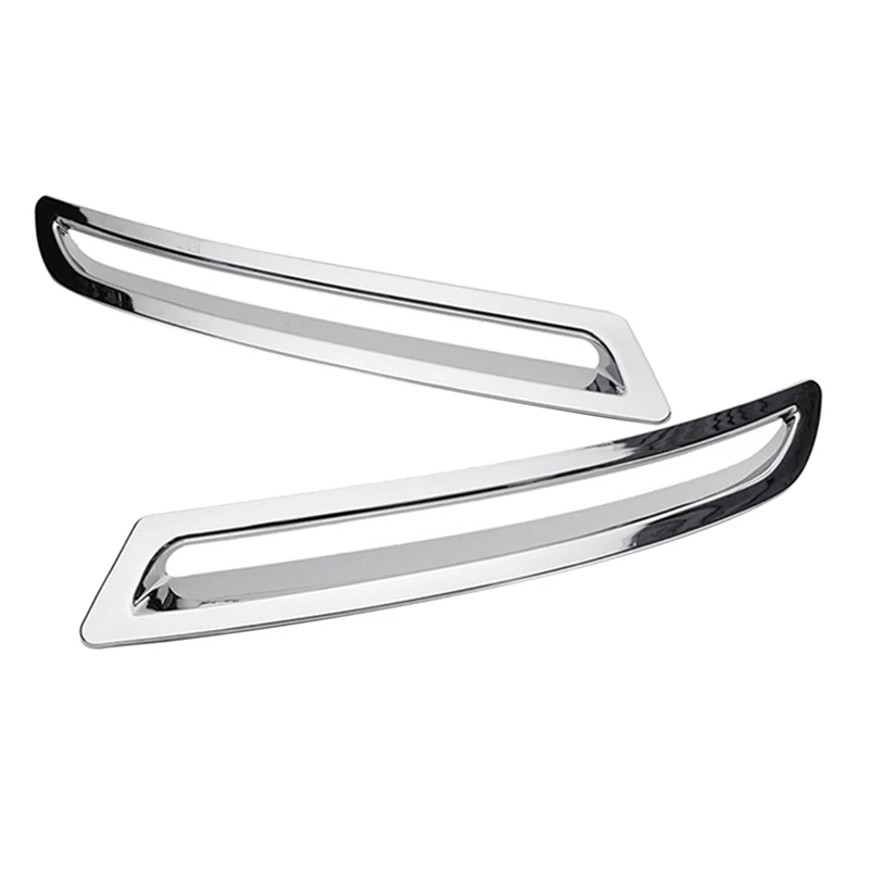

2 Pieces ABS Chrome Rear Fog Light Frame Tail Lamp Cover for Tiguan 2010-2013