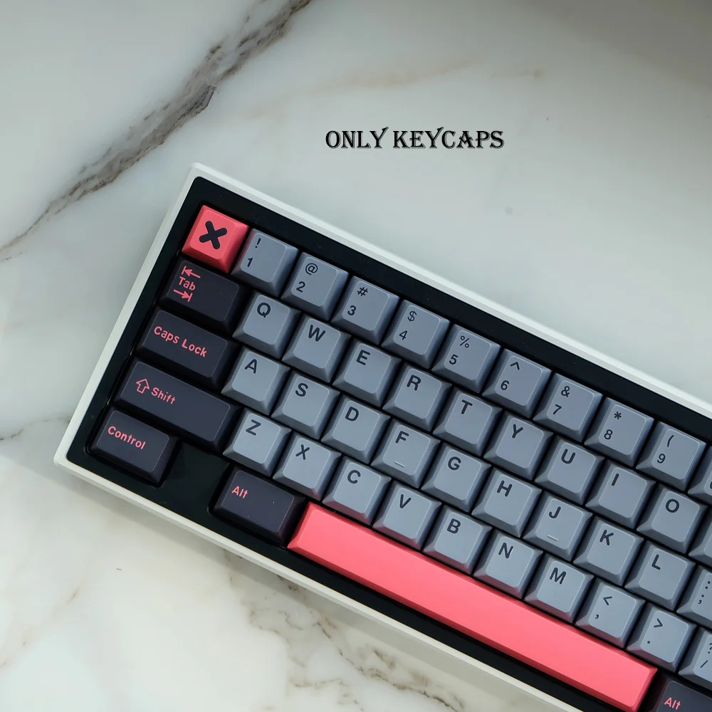 Клавиатура GMK Clone 8008 приглашения Arctic Merlin DMG Double Shot Keycap Cherry Profile ISO Enter 6.25U 7U для