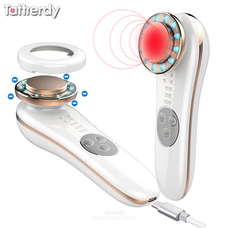 

8 в 1, ультразвуковое устройство для лифтинга лица