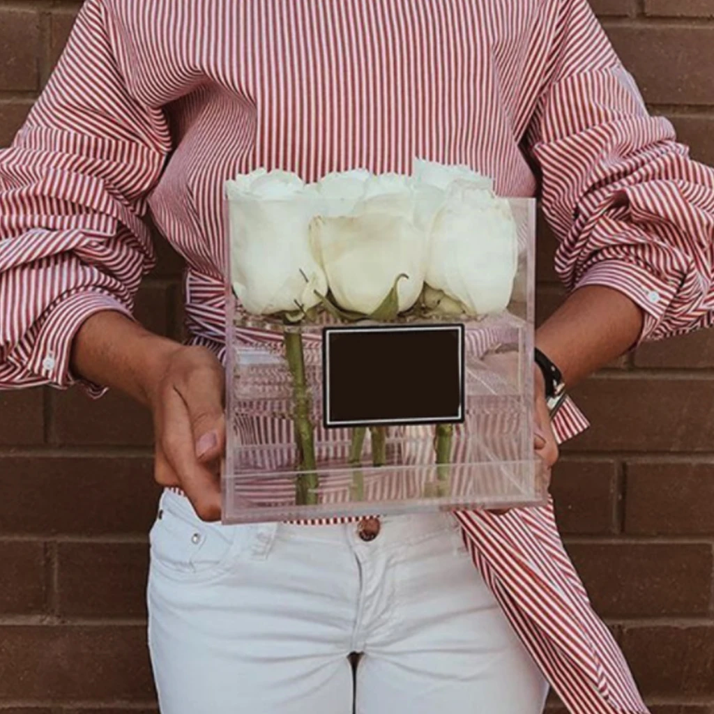 Акриловый прозрачный многофункциональный органайзер коробка для хранения