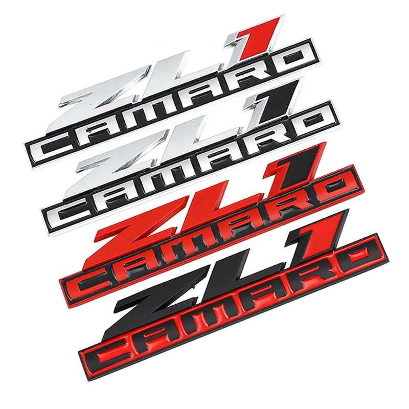 Металлический 3d-логотип ZL1 наклейка на гоночный автомобиль Эмблема багажника