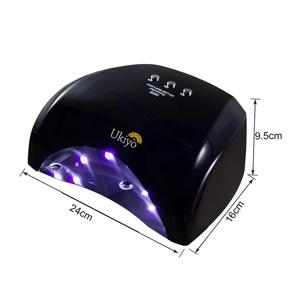 

UV LED Lamp For Nails Dryer 36W Lamp For Manicure Gel Nail Lamp Drying Lamp with 30s/60s/90s Button Curing For Gel Varnish