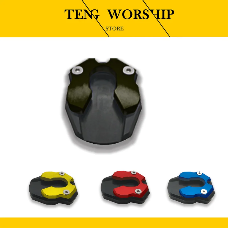

high quality Accessories nmax 155 Motorcycle Side Kickstand Stand Extension Plate Pad Fits For YAMAHA NAMAX 155 2016-2019