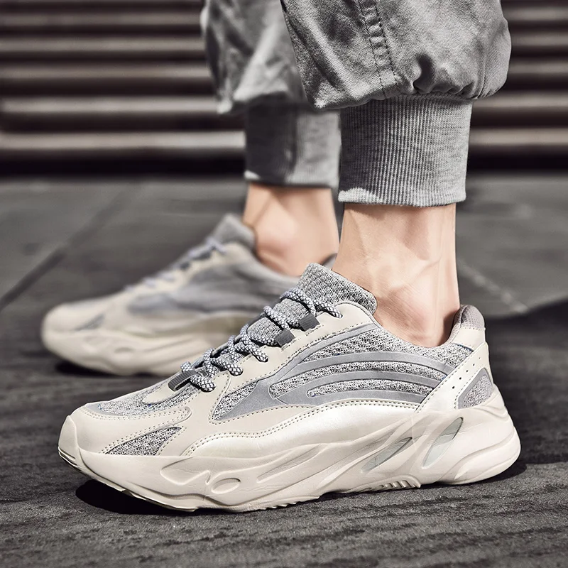 RUIFF/Мужская обувь кроссовки для бега мужская светящаяся Кокосовая влюбленных