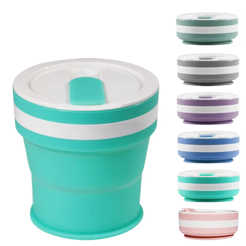 Складная кофейная чашка складная для чая термостойкая Экологически чистая