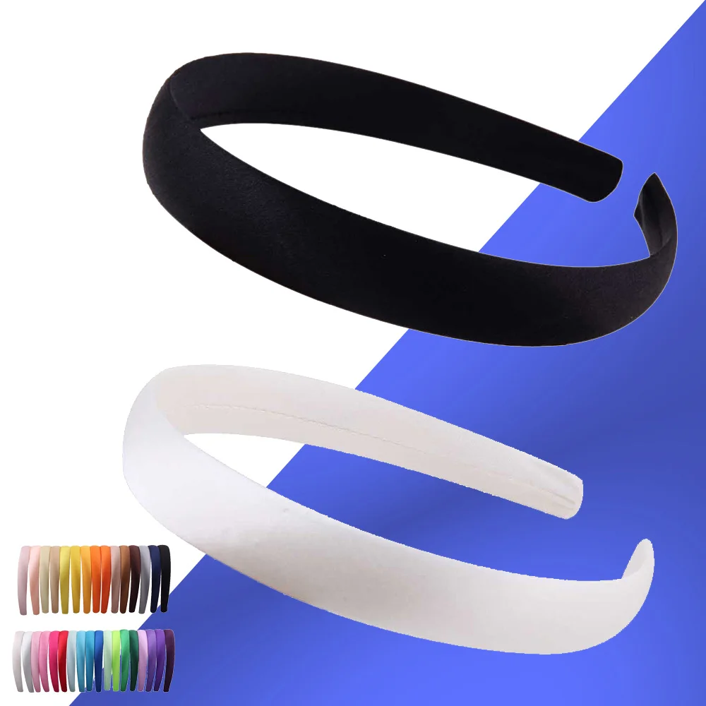 Твердые Цвет повязка на голову &quotсделай сам&quot лента для волос Для женщин сумка