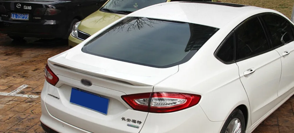Неокрашенный спойлер для багажника ABS крыло подходит Ford Fusion 2013 2015|boot spoilers|spoiler