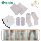 Перчатки, носки, наколенники, волокна, Электротерапия, проводящий массаж для десятковEMS, электронная терапия