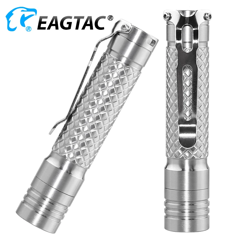 Фонарик EAGTAC D3A TI XM-L2 Luminus SFT40 SST20 4000K CRI95 светодиодный фонарик 405 люмен батарейка AA