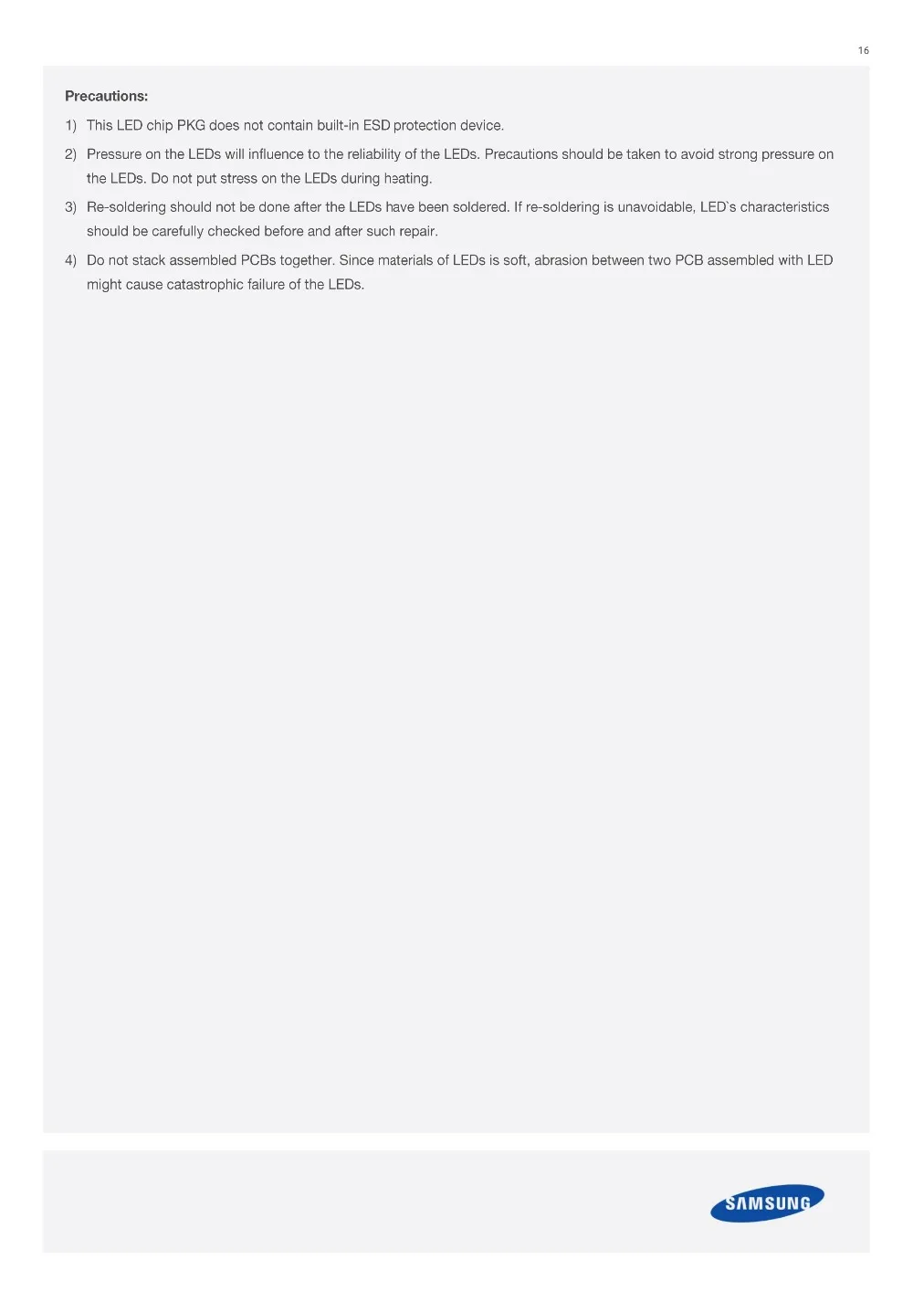 40 штук samsung led 2 Вт 3 V-3,6 V 700MA CSP 1414 белый ЖК-дисплей 5000K 3000K 2800K