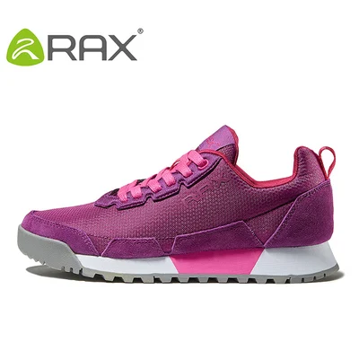 RAX/женская уличная амортизирующая походная обувь; женские повседневные кроссовки; сетчатая ткань; нескользящая обувь для треккинга, альпинизма; прогулочная обувь для женщин