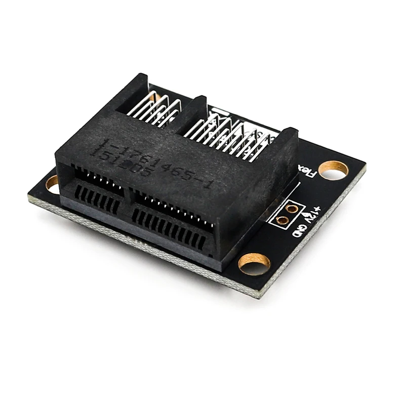 PCI Express PCI-E 1X до плоский кабель-удлинитель Позолоченный разъем адаптера PCIE