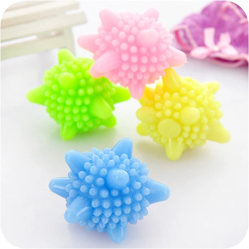 

5 Pcs Magic Laundry Ball Softener Starfish Shape Cleaning Balls Anti-Winding Washing Ball Dryer Balls Reusable Washing Accessory