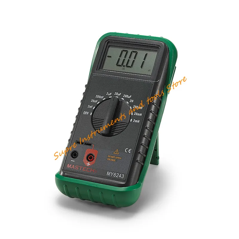 MASTECH MY6243 цифровой C/L индуктивность 2 м/20 м/200mH/2 ч измеритель емкости 2nF-200uF |