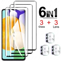 3pcs protective glass for samsung a52 screen protector samsun a52 camera lens tempered glass for galaxy a52 5g a526b a525f film
