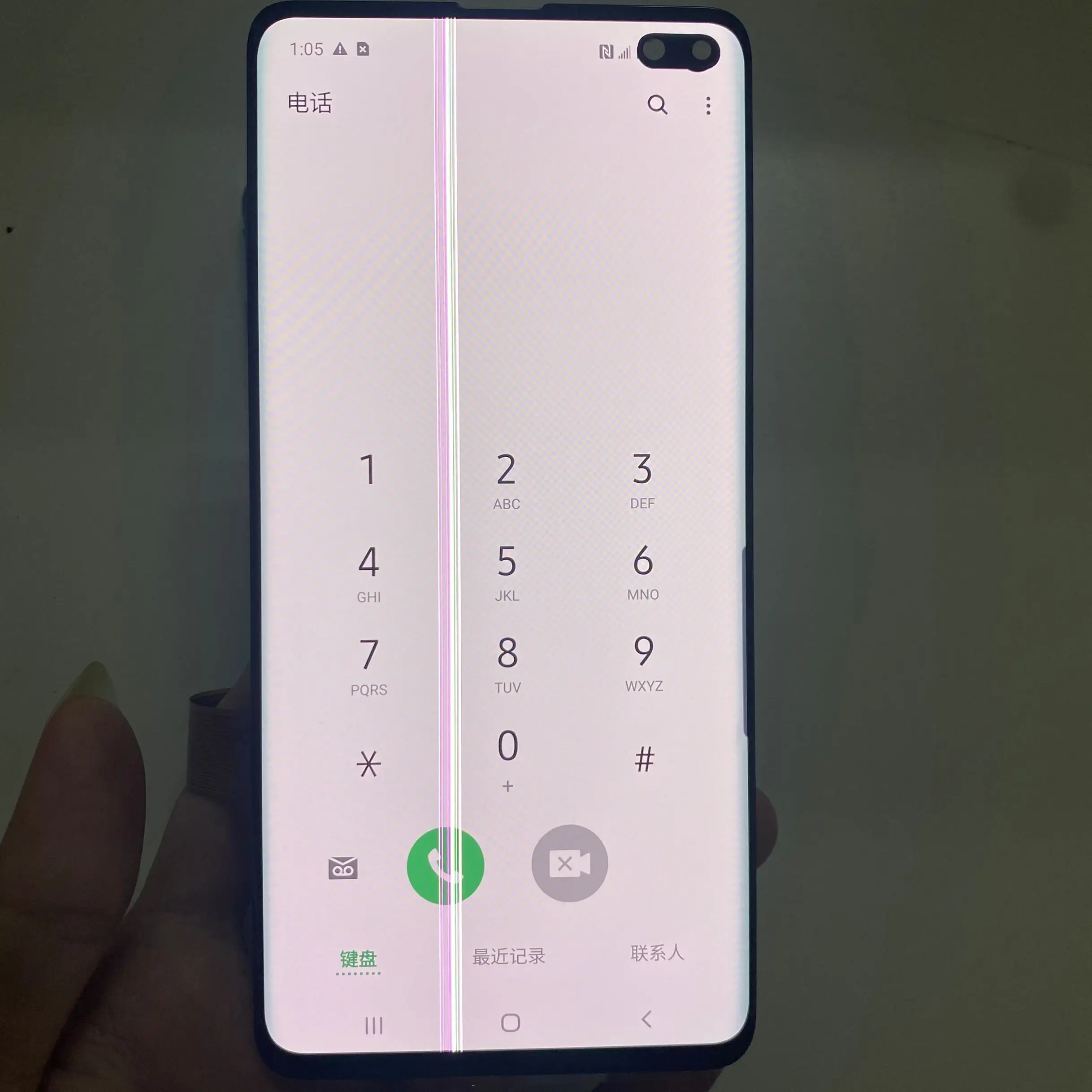 Punto de l&iacute;nea de Selecci&oacute;n &uacute;nica para Samsung S10 + G975, pantalla LCD, digitalizador de pantalla t&aacute;ctil S10 Plus G975W G975F sin marco-3