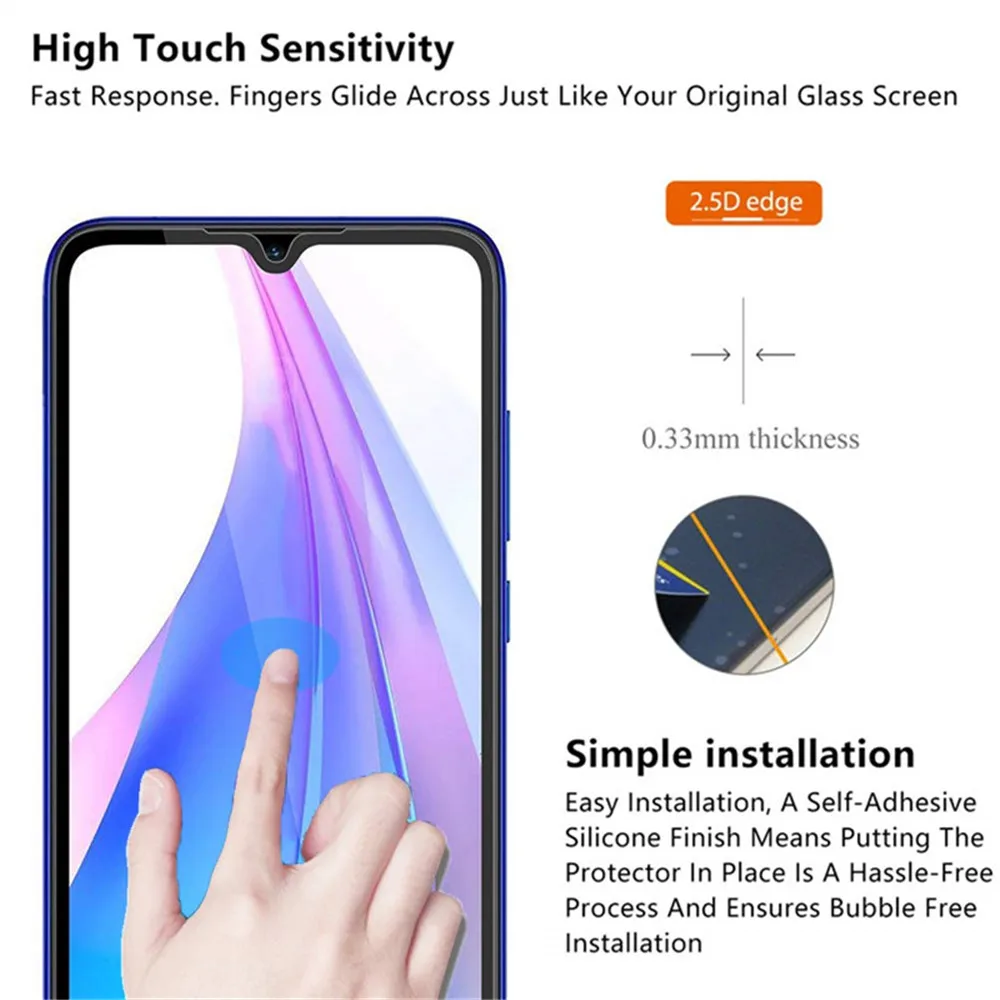 3-в-1 камера стекло защитное+Airbag case Redmi Note 8 T защитное стекло на Redmi Note 8Pro Xiaomi-Note8 Redmi 8T glass чехол редми нот 8т бампер чехол на редми 8 т ксиоми редми нот 8 про чехлы сяоми редми ноут 8 стекло