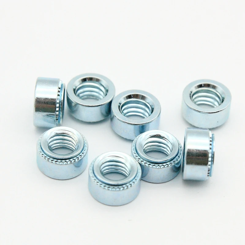 Клепальная гайка под давлением самоклеящиеся гайки из углеродистой стали с