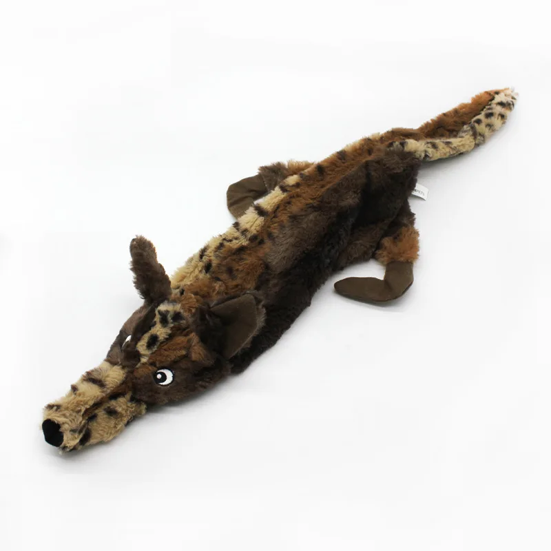 Новинка милые плюшевые игрушки писк питомца волк кролик животное плюшевая