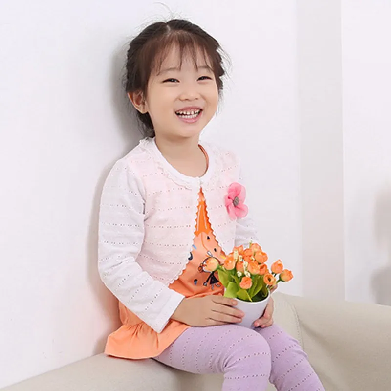 New Spring Autumn baby girl clothes Girls Boys Cardigan Coat kids Long Sleeve V-neck jackets Shirt toddler Sweater Cardiga | Детская