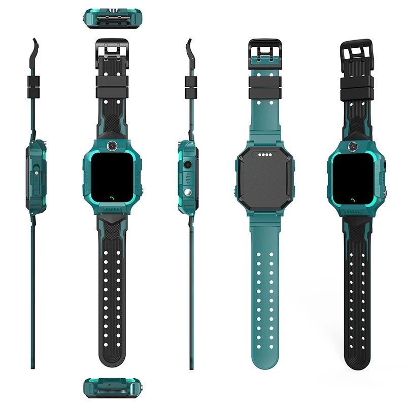 childrens smart watch sos mobile phone watch childrens smart watch with sim card can call video smart device ip67 waterproof free global shi